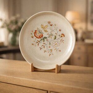 Vintage Temper-Ware By Lenox Merriment Cereal Bowl Floral Design Microwave/Oven